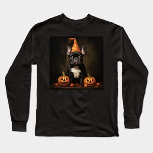 French Bulldog Halloween Long Sleeve T-Shirt